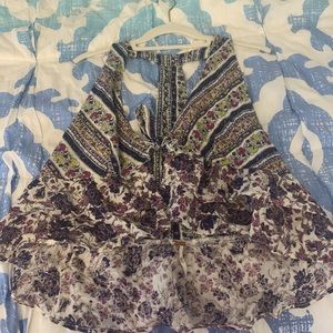 Free people love charm tank top